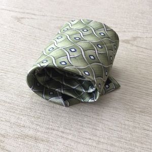 Stafford All Silk Brand New Green Men's Neck Tie